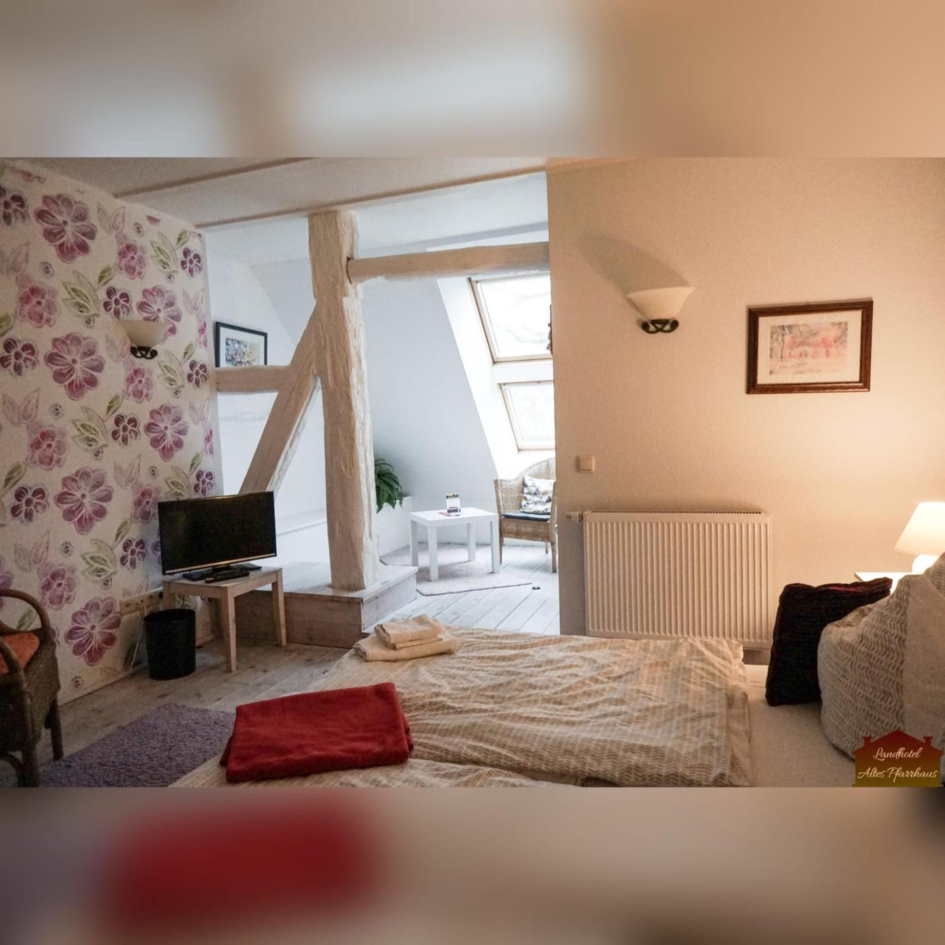 Hotelpension Pfarrhaus Alt Schwerin Kültér fotó